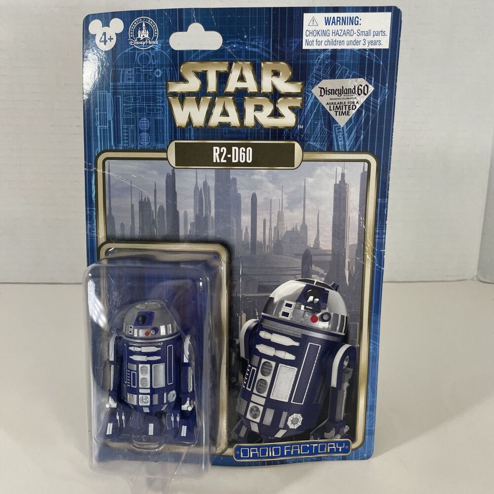 Disney Star Wars R2-D60 R2-D2 Droid Factory Figure Disneyland 60th RARE